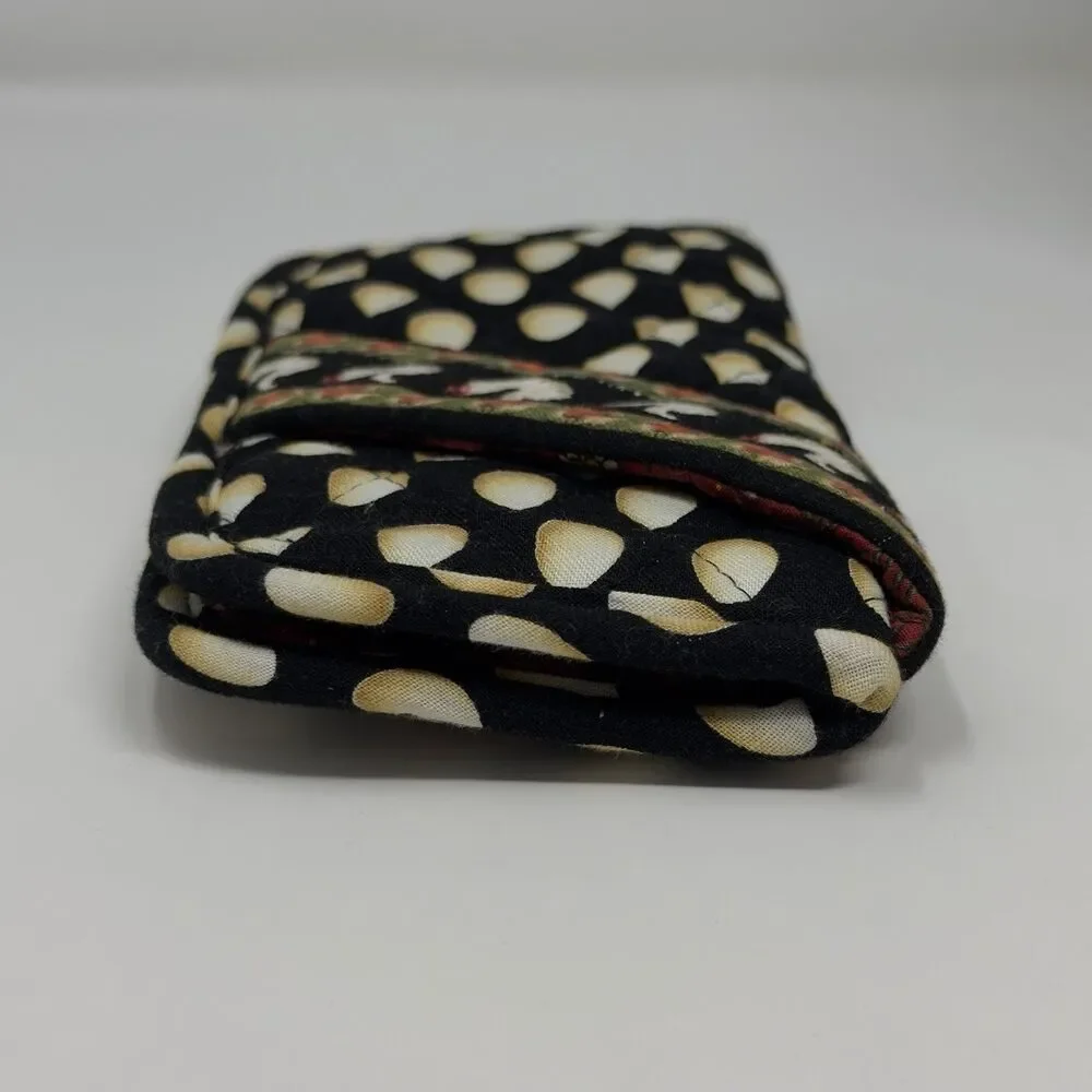 Vintage 1998 Vera Bradley Chanticleer Petite Villager NWT + Glasses Case